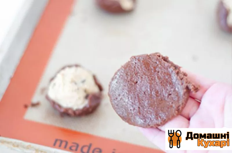 Шоколадне печиво з ваніллю - фото крок 4