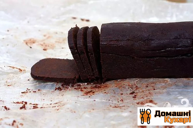 Шоколадне печиво з вершковим кремом - фото крок 1