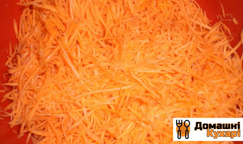 Синенькі з морквою по-корейськи - фото крок 3