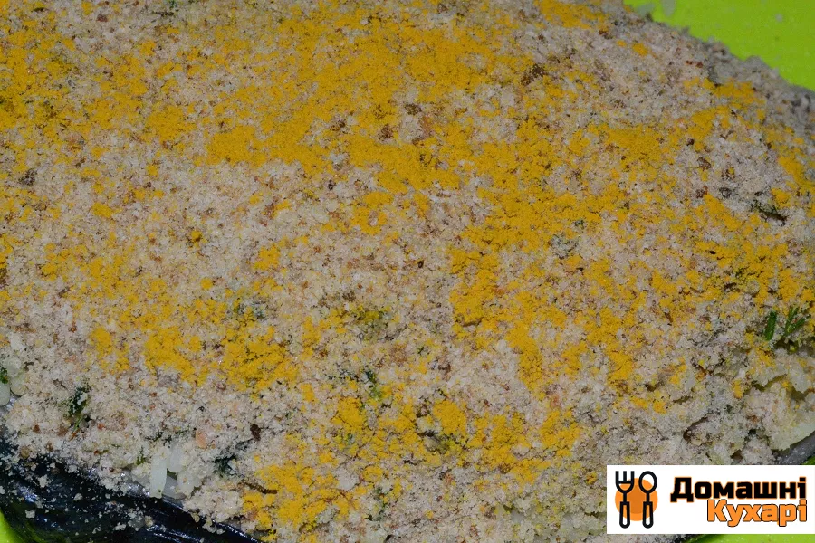 Скумбрія фарширована жовтим рисом - фото крок 4