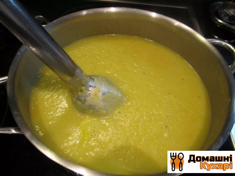 Вершковий суп-пюре з куркою - фото крок 8