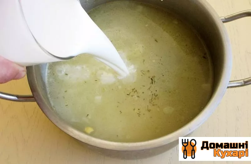 Вершковий суп з куркою - фото крок 8
