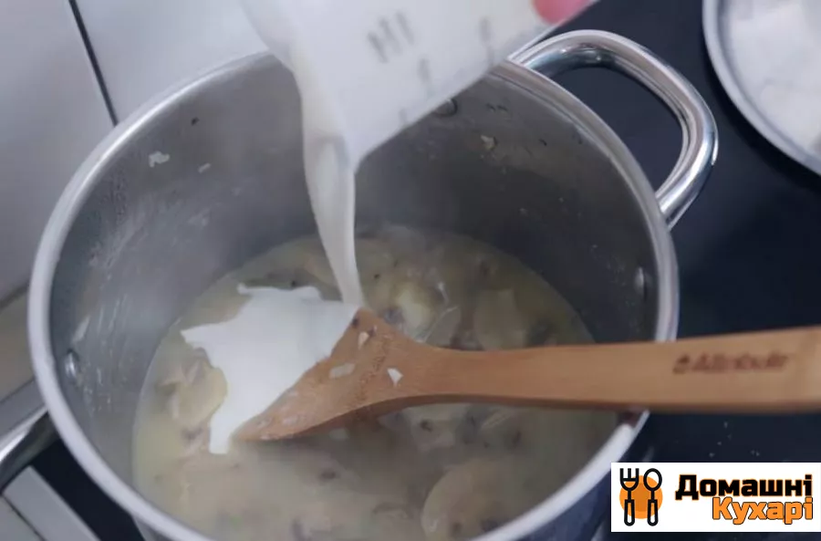 Вершково-грибний суп за 15 хвилин - фото крок 3