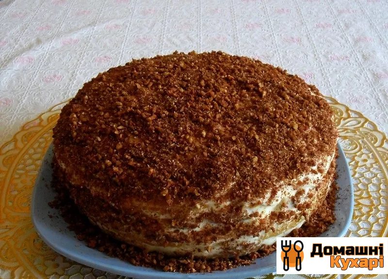 Сметанний торт на кефірі - фото крок 15