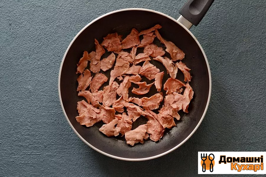 Соєве м'ясо по-монгольські з кетчупом - фото крок 4