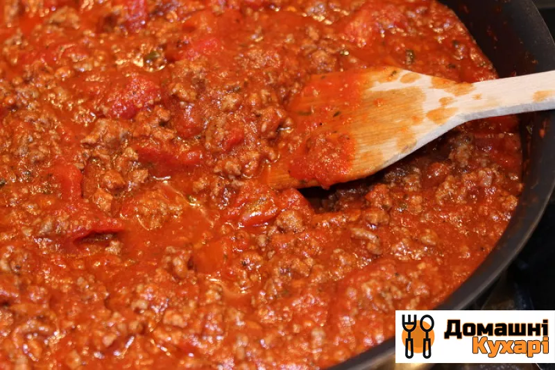 Спагеті з фаршем і томатним соусом - фото крок 2