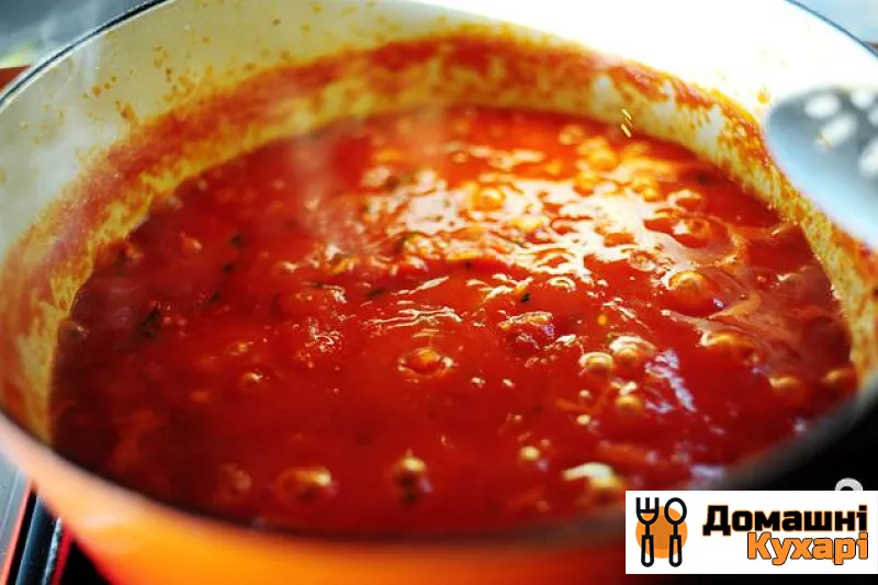 Спагеті з фрикадельками і соусом - фото крок 4