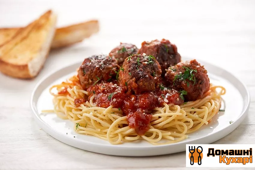 Спагеті з фрикадельками по-італійськи - фото крок 6