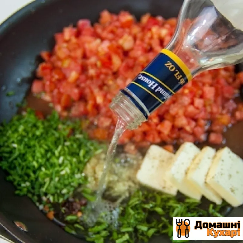 Спагеті з креветками в вершково-томатному соусі - фото крок 2