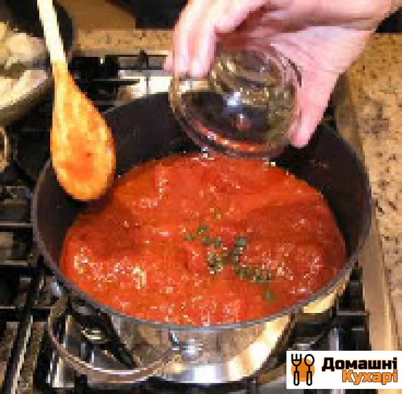 Спагеті з оливками і помідорами - фото крок 3