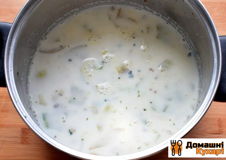 Суп-крем з рисом, шпинатом і брокколі - фото крок 3
