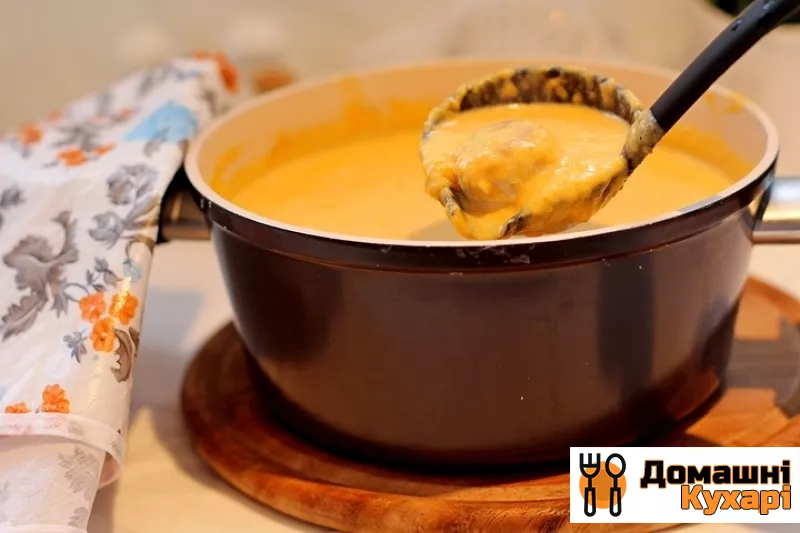 Суп-пюре з гарбуза з фрикадельками - фото крок 9