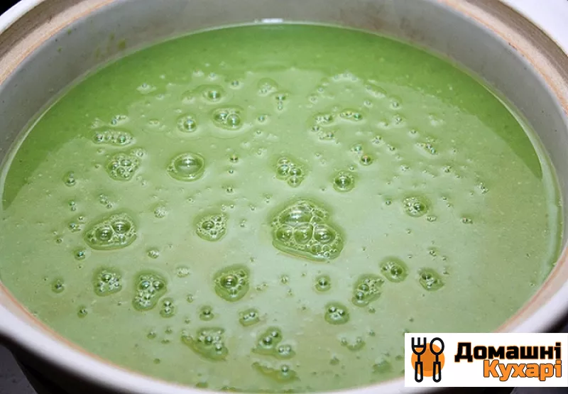 Суп-пюре з зеленого гороху - фото крок 5