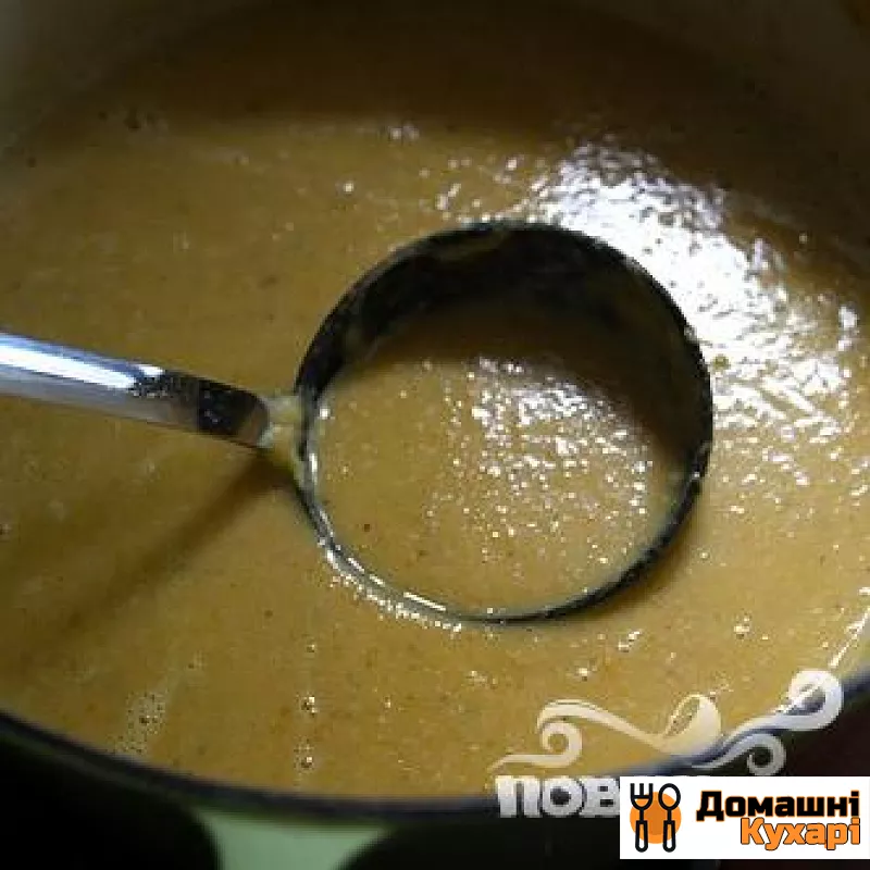 Суп-пюре з квасолею і шинкою - фото крок 6