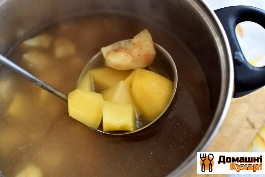 Суп-пюре з сиром і овочами - фото крок 1