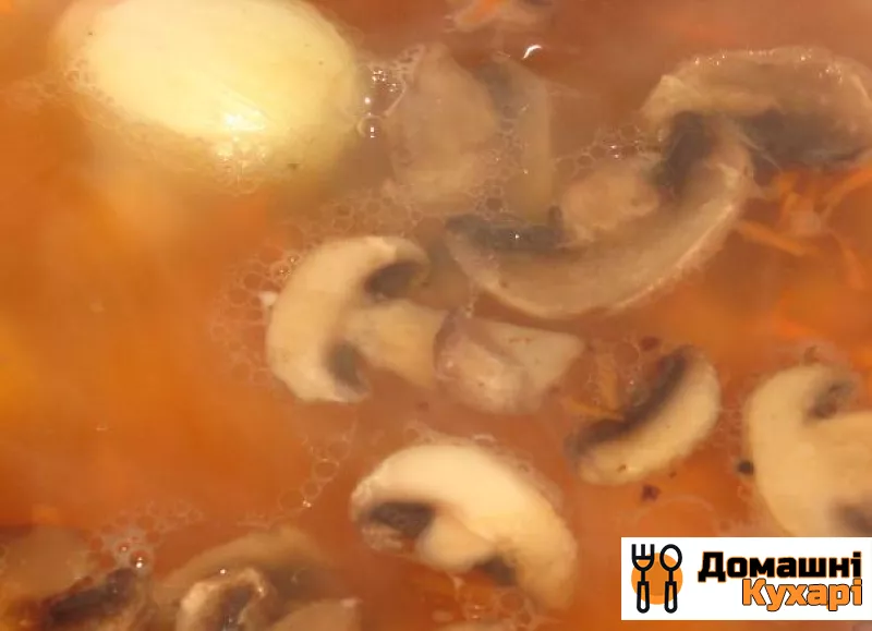 Суп гороховий з грибами - фото крок 8