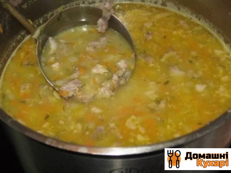 Суп гороховий зі свининою - фото крок 9