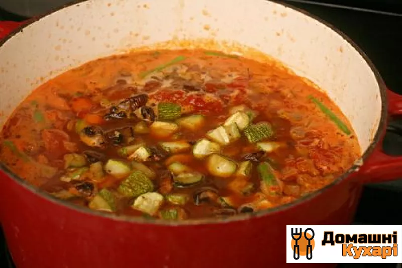 Суп з квасолі і смажених овочів - фото крок 4