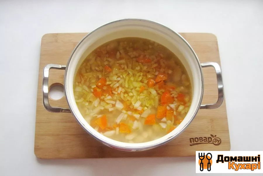 Суп з квасолі з індичкою - фото крок 7