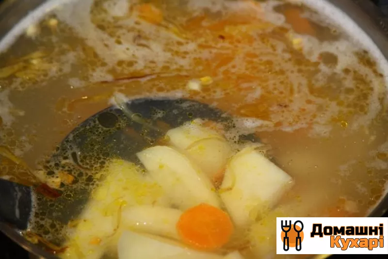 Суп з форелі - фото крок 7