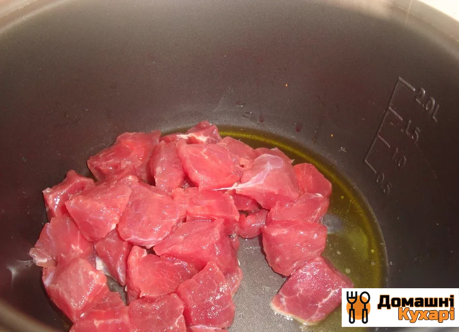 Суп з яловичини в мультиварці - фото крок 3