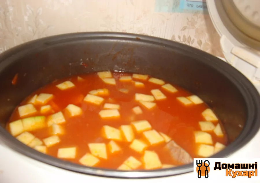 Суп з яловичини в мультиварці - фото крок 11