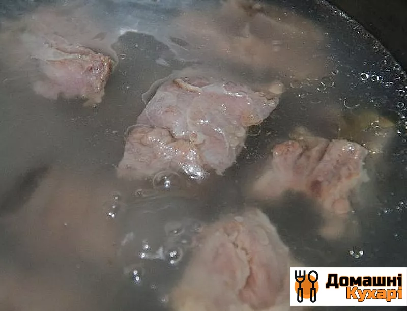 Суп з яловичих реберець - фото крок 6