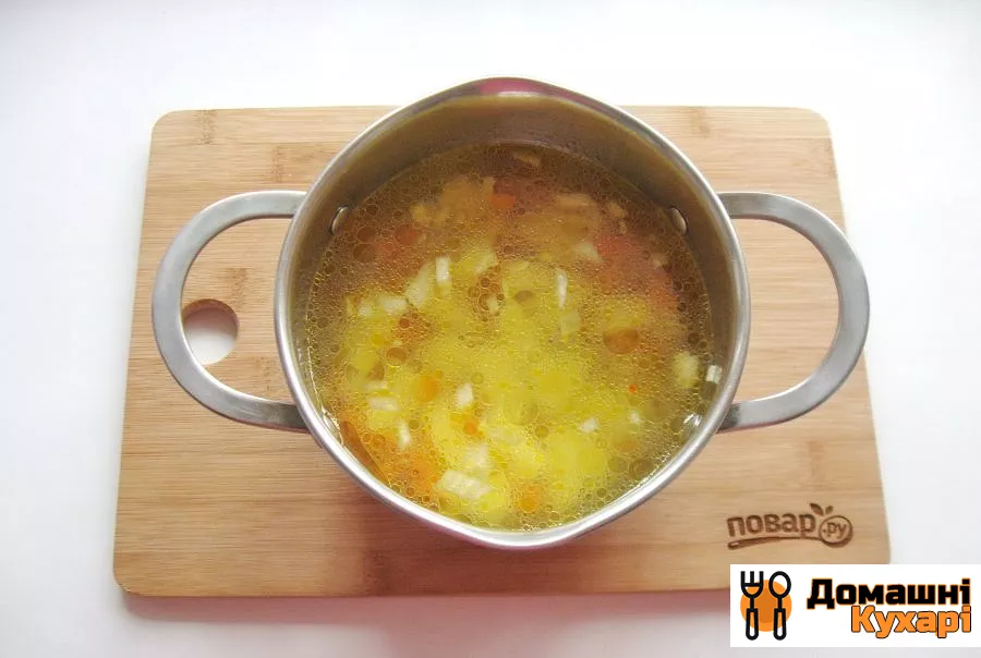 Суп з індички з вермішеллю - фото крок 6