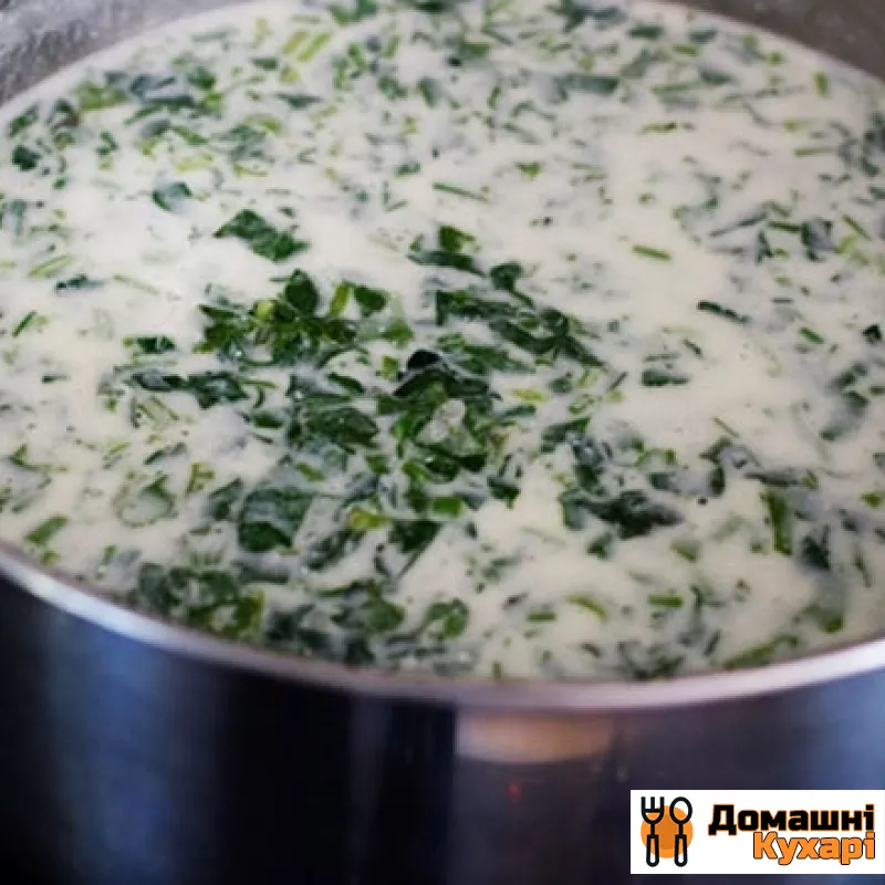 Суп з йогурту з зеленню - фото крок 5