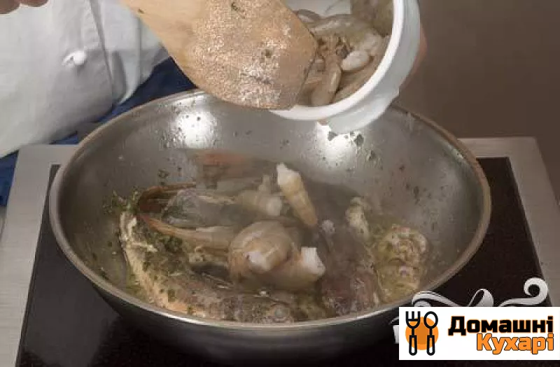 Суп з морепродуктів (каччукко Ліворно) - фото крок 6