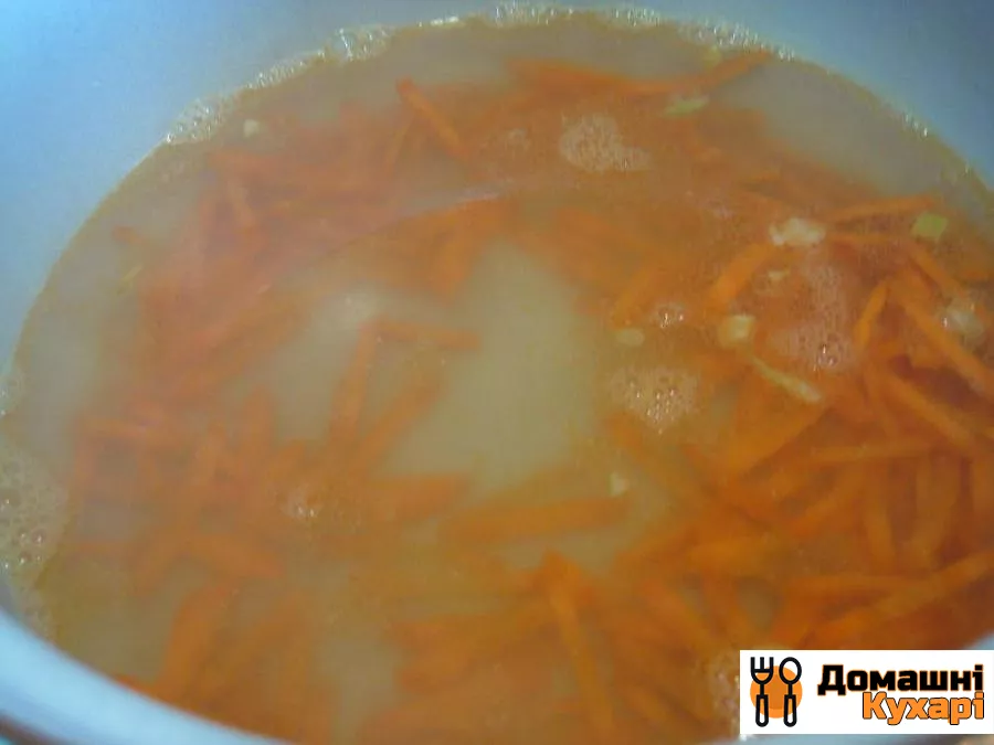 Суп із сьомги з креветками - фото крок 3