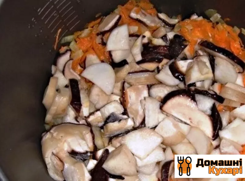 Суп зі свіжих білих грибів - фото крок 3