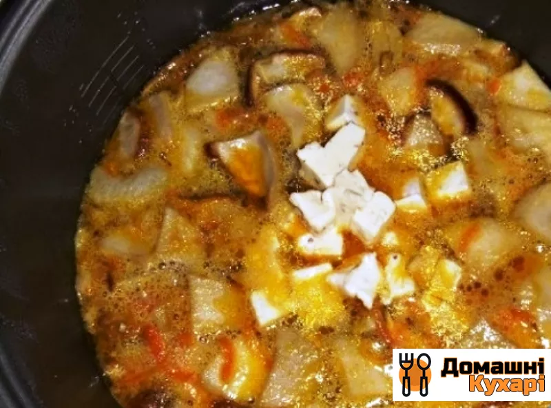 Суп зі свіжих білих грибів - фото крок 5