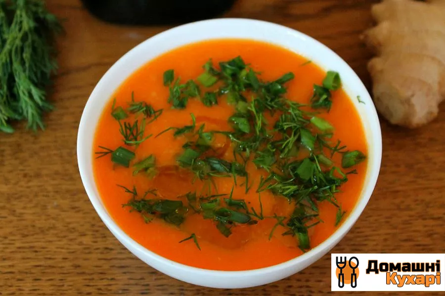 Суп з гарбуза з імбиром - фото крок 6