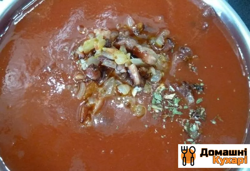 Суп з томатного соку - фото крок 6