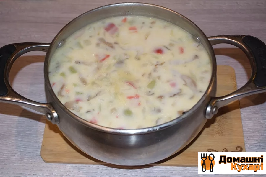 Суп з глив з картоплею - фото крок 6
