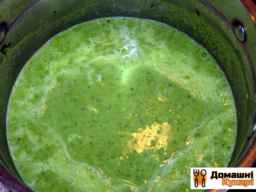 Суп з зеленого горошку з м'ятою - фото крок 5