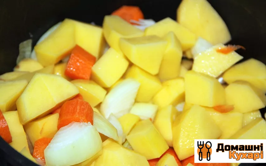 Суп картопляний з овочами - фото крок 3