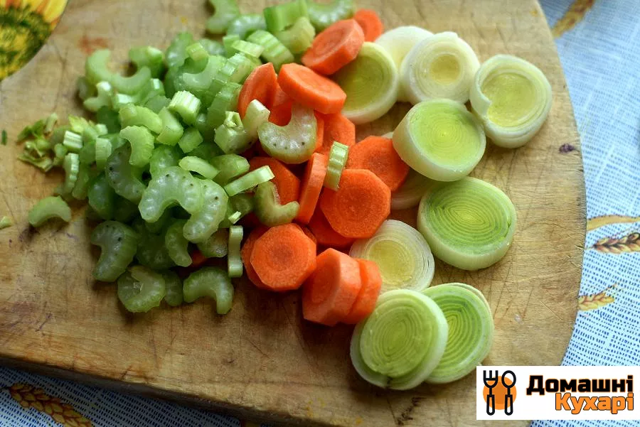 Суп овочевий з фрикадельками - фото крок 2