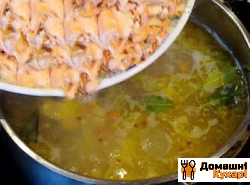 Суп рибний з рисом - фото крок 4