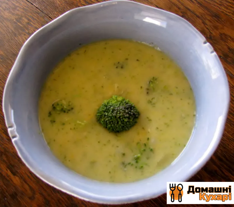 Суп з брокколі та сиром - фото крок 7