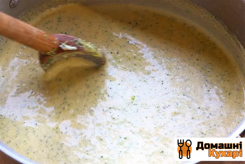 Суп з брокколі та сиром Чеддер - фото крок 5