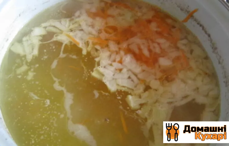 Суп з цвітною капустою і фрикадельками - фото крок 4