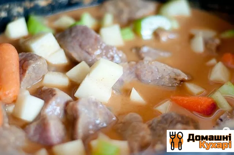 Суп з яловичиною та овочами - фото крок 4