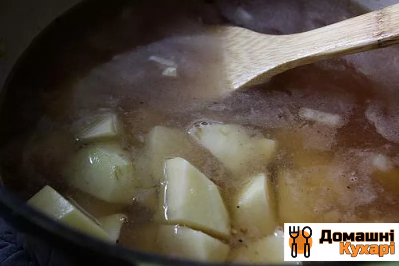 Суп з капустою калі і картоплею - фото крок 3