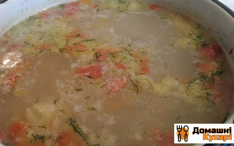 Суп з курячими шлунками і пшоном - фото крок 8