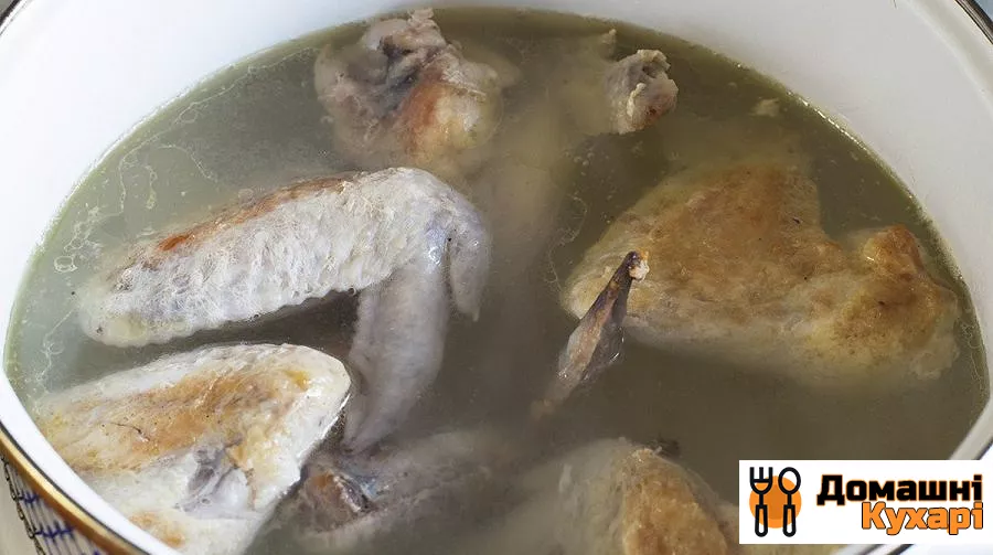 Суп з курячими крильцями - фото крок 2