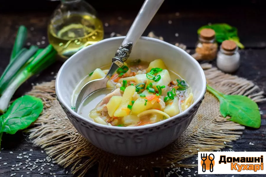 Суп з локшиною і капустою - фото крок 8