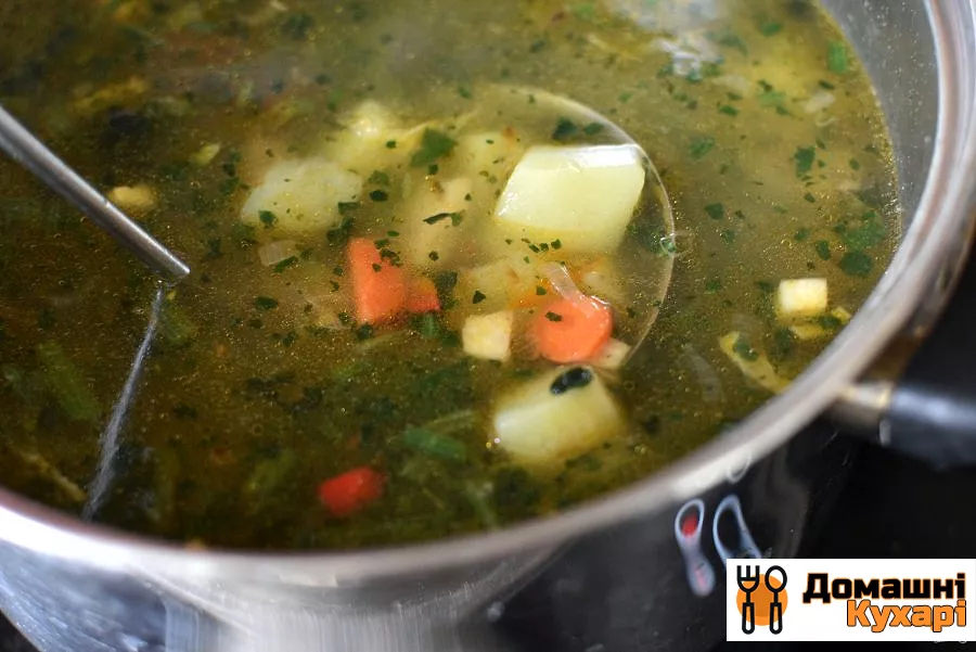 Суп з літніми овочами - фото крок 3