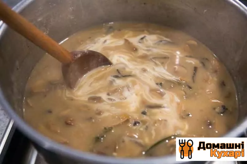 Суп з сушеними грибами - фото крок 9